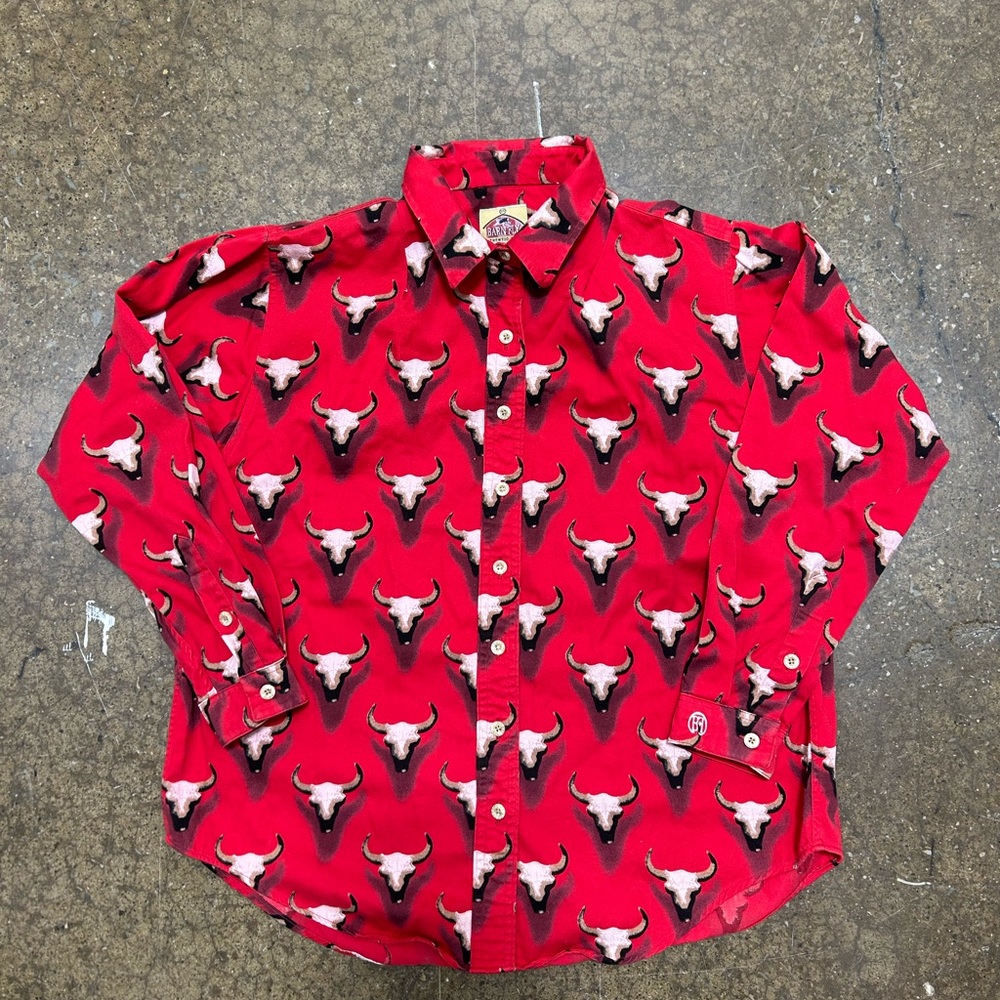 Vintage Women’s Country Bull Button up